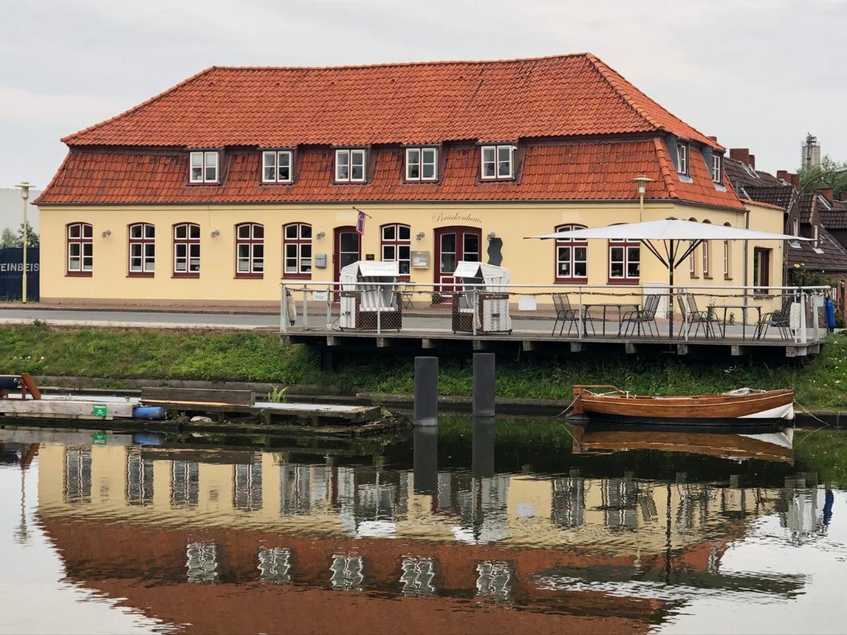 Hotel Das Brueckenhaus Glückstadt Dış mekan fotoğraf